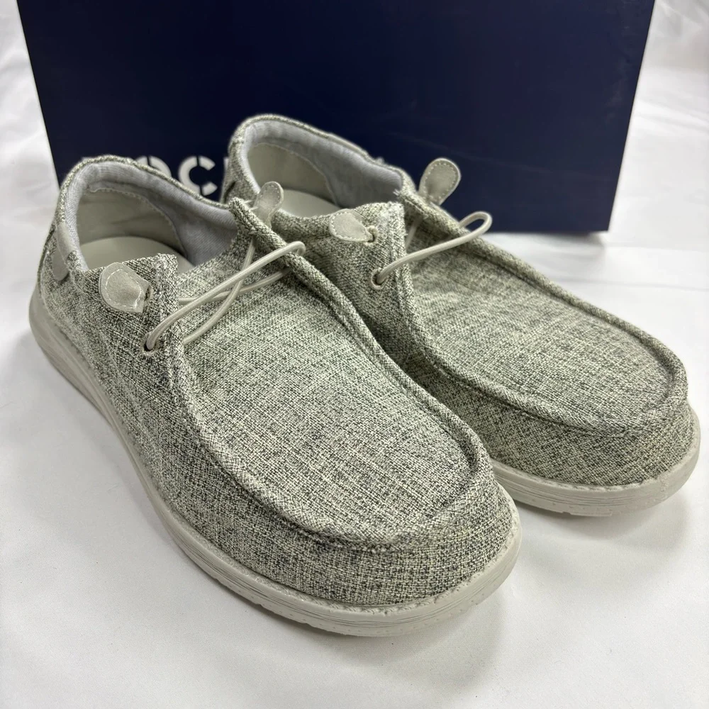 Dockers Men's Farley Slip On Casual Cement NWB SIZE 7